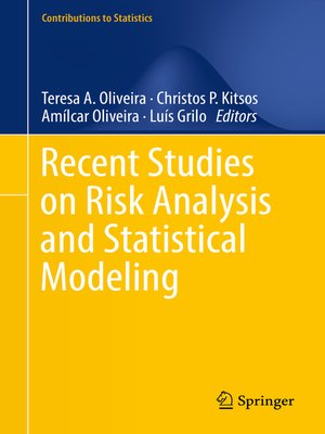cover image of Recent Studies on Risk Analysis and Statistical Modeling
